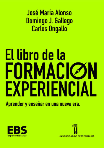 Libro El Libro De La Formacion Experencial - Alonso, Jose...