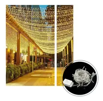 Comprar 400 Luces Led Tira Lineal  Eventos Decoración Navidad Ámbar