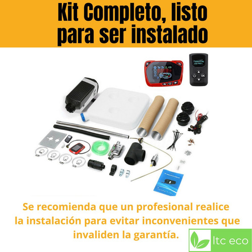 Imagen 5 de 10 de Calefactor Diesel 12vcc 5kw Motorhome Casa Rodante Ltceco