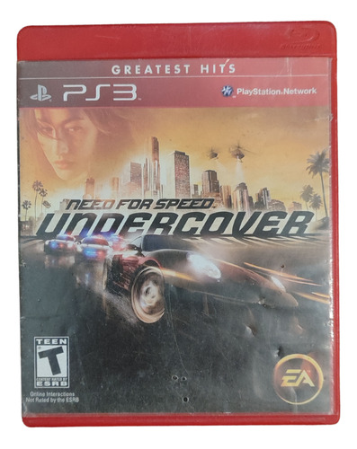 Need For Speed Undercover - Físico - Ps3 