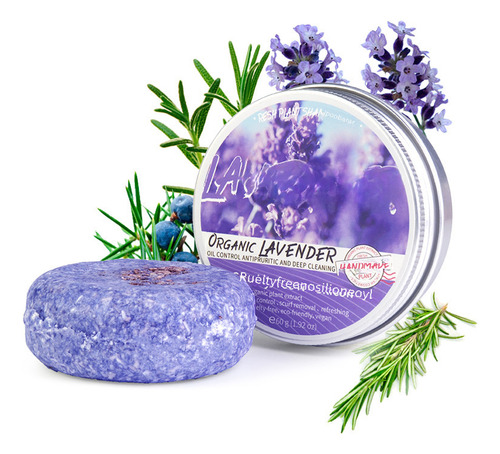 Lavender Bare Soap - Champú Natural Polygonum Y Jabón De Gin