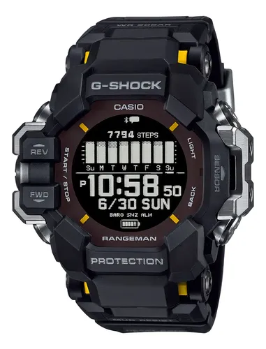 Relógio Casio G-Shock GPR-H1000 Smartwatch Masculino Preto | Frete