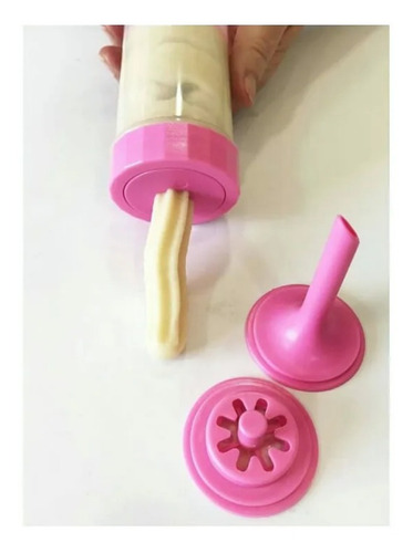 Imagem 5 de 10 de Maquina Manual De Fazer Churros Delicias Prático E Rapido!!!