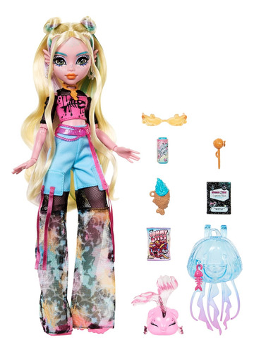 Muñeca Lagoona Blue Refresh G3 Monster High Mattel Usa