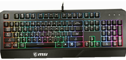 Msi Gaming Backlit Rgb Gaming Keyboard (vigor Gk20 Us)