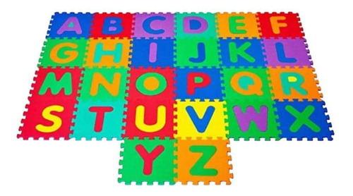 Foami Juego Didáctico 26 Pzas 5cms Letras Armables