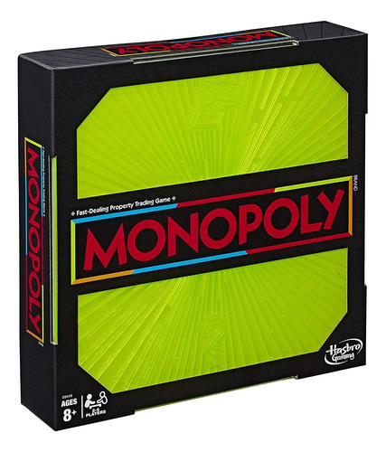 Monopoly Juego De Mesa Neon Pop Para Niños De 8 Años En A.