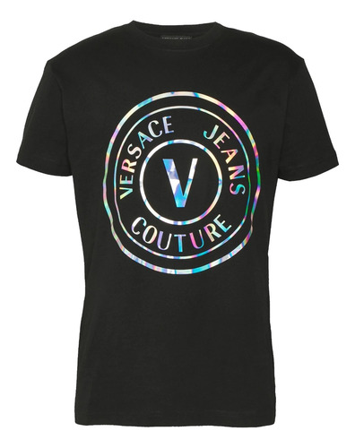 Playera Versace Jeans Couture Iridescent V Emblem T-shirt