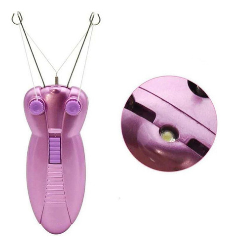 Depiladora Facial Eléctrica Con Iluminación Incorporada,
