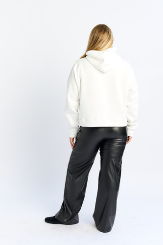Pantalon Mujer Calza Leggins Recto Simil Cuero Engomado