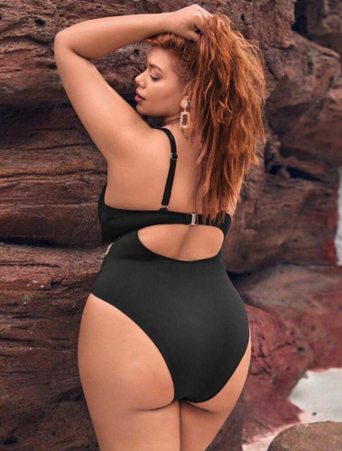 Mallas Importadas Talles Grandes Enterizas Modelos Exclusivo Faja Dorada 44/46