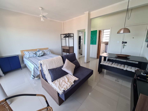 Imagem 2 de 30 de Apartamento Com 1 Dorm, Ponta Da Praia, Santos - R$ 380 Mil, Cod: 965 - V965