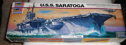 Modelo U.s.s. Saratoga 1.600 Revell/monogram (mr2023)
