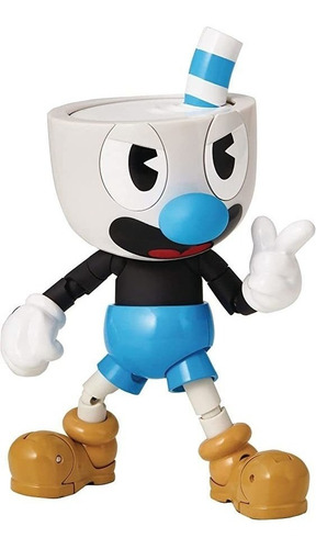 Toys Cuphead: Mugman Figura De Acción, Multicolor