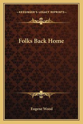 Libro Folks Back Home - Wood, Eugene