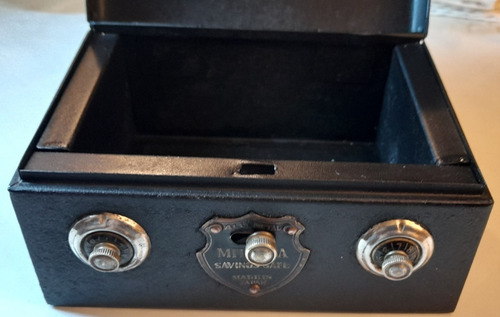 Imagen 3 de 6 de Antigua Alcancia Caja Fuerte - Japonesa - Con Combinacion