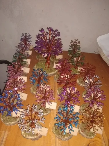 20 Arboles De La Vida Souvenirs (9 A 10cm)+ 4 De 13cm