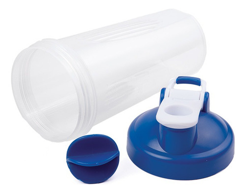 Gym Shaker Deportivo Para Proteína Esfera Agitadora 700ml Rojo
