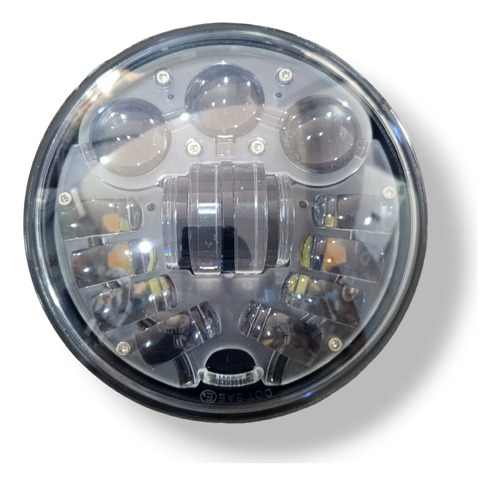 Faro Led Redondo 6 Pulgada Slim Direccional. H4 - H13