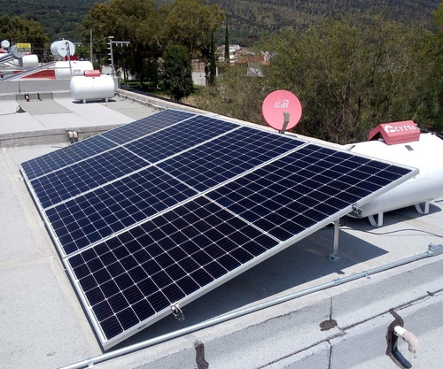 Imagen 5 de 5 de Kit De 6 Paneles Solares 450w Completo - Genera 700kwh Bim