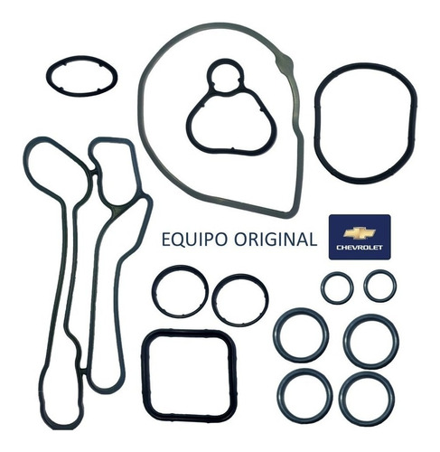 Kit Empaques Enfriador De Aceite Chevrolet Sonic 14piezas