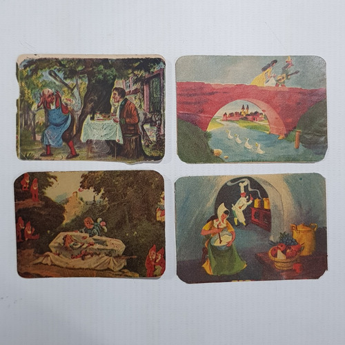 Imagen 7 de 7 de Antiguas Figuritas Cuentos Infantiles 1930 Lote 22 Mag 59599