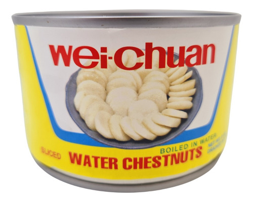Castañas De Agua Rebanadas 227g Wei Chuan