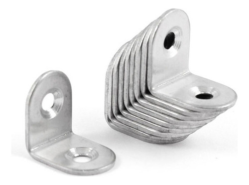 Suporte Angular De 90 Graus, Canto De Metal, 20 Unidades