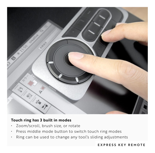 Wacom Express Key Remote Para Cintiq E Intuos Pro (ack