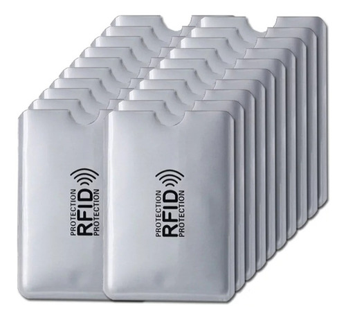 Nfc / Rfid Protector Tarjeta Crédito/débito X 30 Und