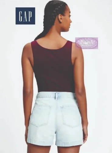 Camiseta Gap Regata Com Logo Ribana Feminina original Impo