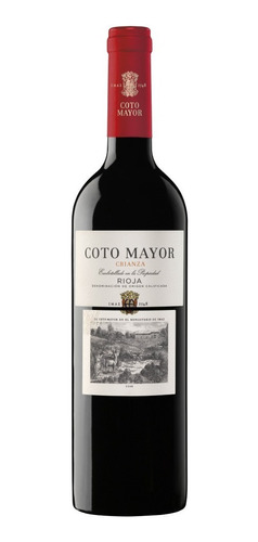 Vino Tinto Coto Mayor Crianza Tempranillo 750 Ml