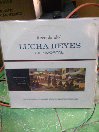 Lucha Reyes La Inmortal Vinyl Lp Acetato Oferta1