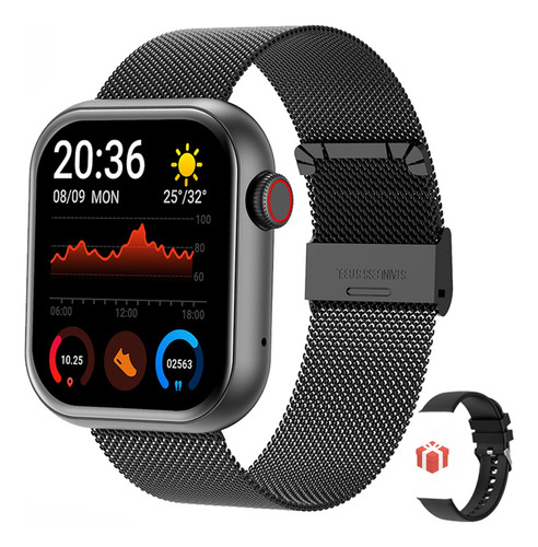 Reloj Inteligente Para Hombre Y Mujer Bluetooth Llamada Ecg