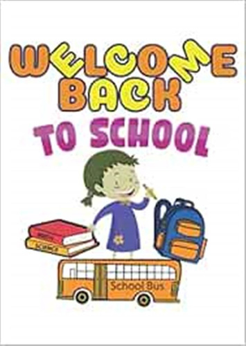 Welcome Back To School: Cuaderno Punteado, Din A4 (21x29,7 C