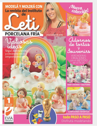 Libro: Leti. Porcelana Fría 1: Adornos De Tortas Y Souvenirs