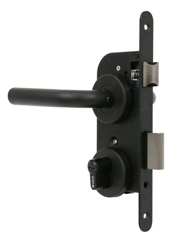 Cerradura Embutir Odis 102 Baño Manilla 2380 - Negra Negro