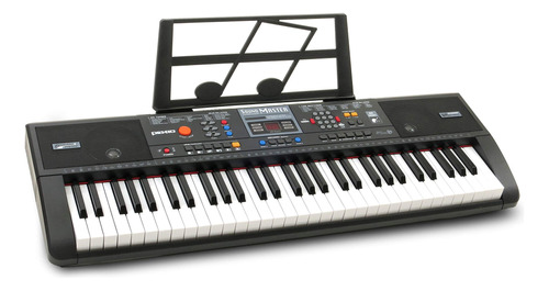 Plixio 61 Key Electric Music Keyboard Piano Con Entrada Usb 