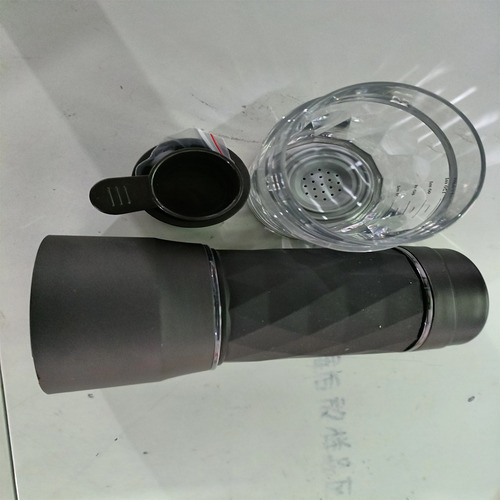 Blanco Máquina Espresso Cafetera Portátil Cápsula Y Café