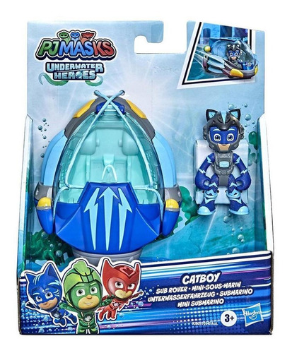 Figuras Pj Masks Submarino Heroes