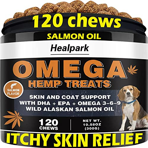 Omega 3 + Aceite De Pescado Salmón Para Perros - Jvd5r