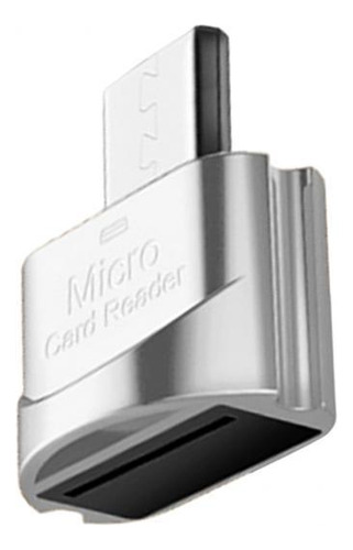 Lector De Tarjetas Micro Usb Portátil, 4 X 2 Adaptadores Sd