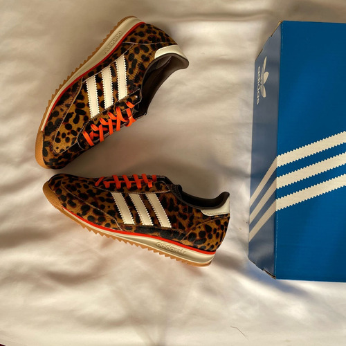 Adidas Sl72 Leopardo No Samba 3.5 Mx Talla Mujer