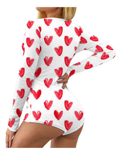 Body Sexy Para El Día De San Valentín: Mameluco Con Cuello E