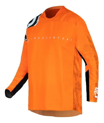 Camisa Motocross Cross Asw Podium Piece Laranja Off Road