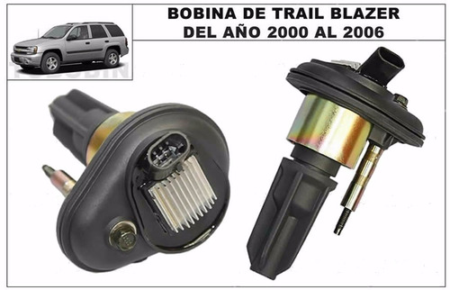 Bobina Trailblazer, Colorado, Trail Blazer 2002 Al 2005 4.2l