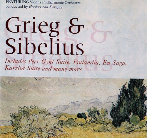Cd Grieg & Sibelius Filarmonica Viena-von Karajan Impecable!