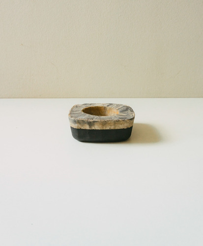 Imagem 9 de 10 de Vaso Cachepot Artesanal Feito De Cimento | Mármore Preto P3