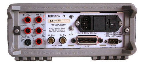 Multimetro Hp 34401a 6 1/2 Digitos (agilent Fluke Keysight) (Usado)