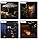 Faroles Solares Colgantes Impermeables 6 Luces Led Parpadean